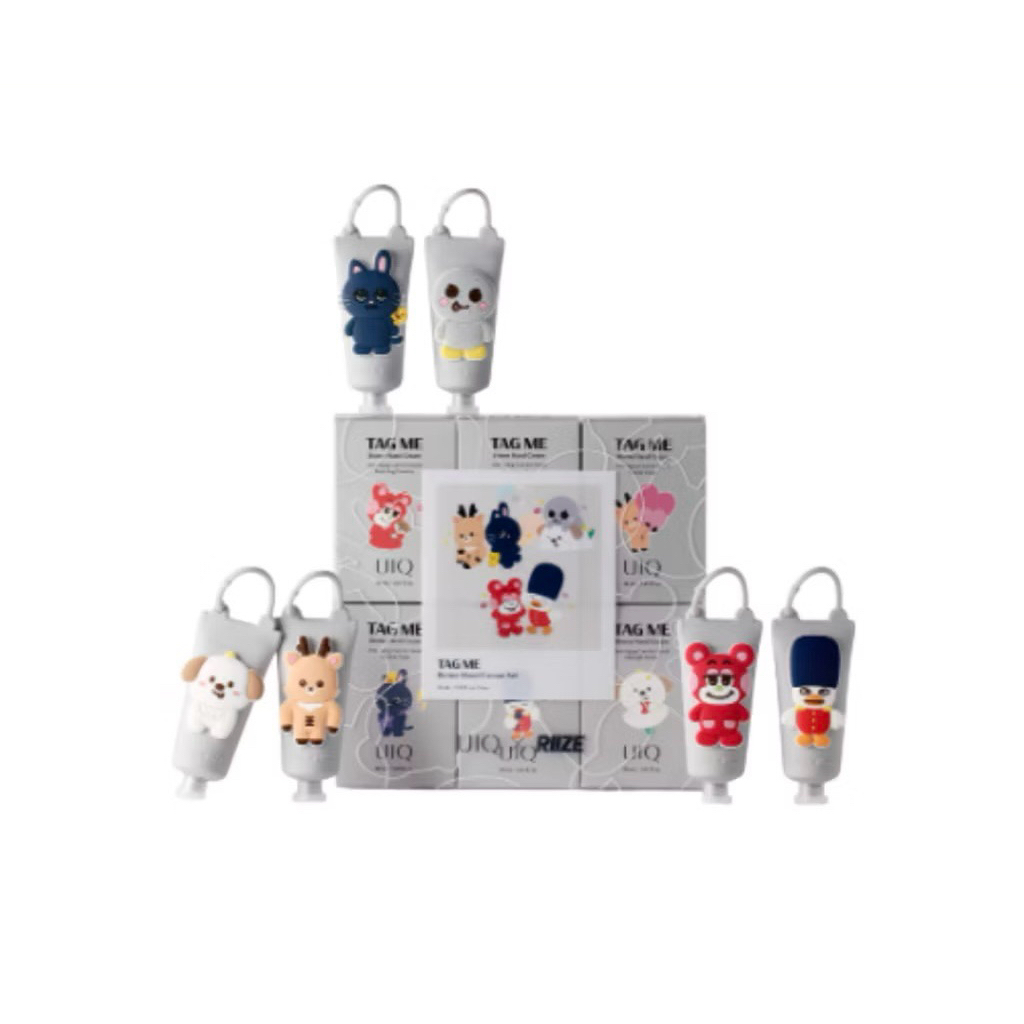 (ขายแยกเมมเบอร์) RIIZE X UIQ HAND CREAM+ Member selfie card