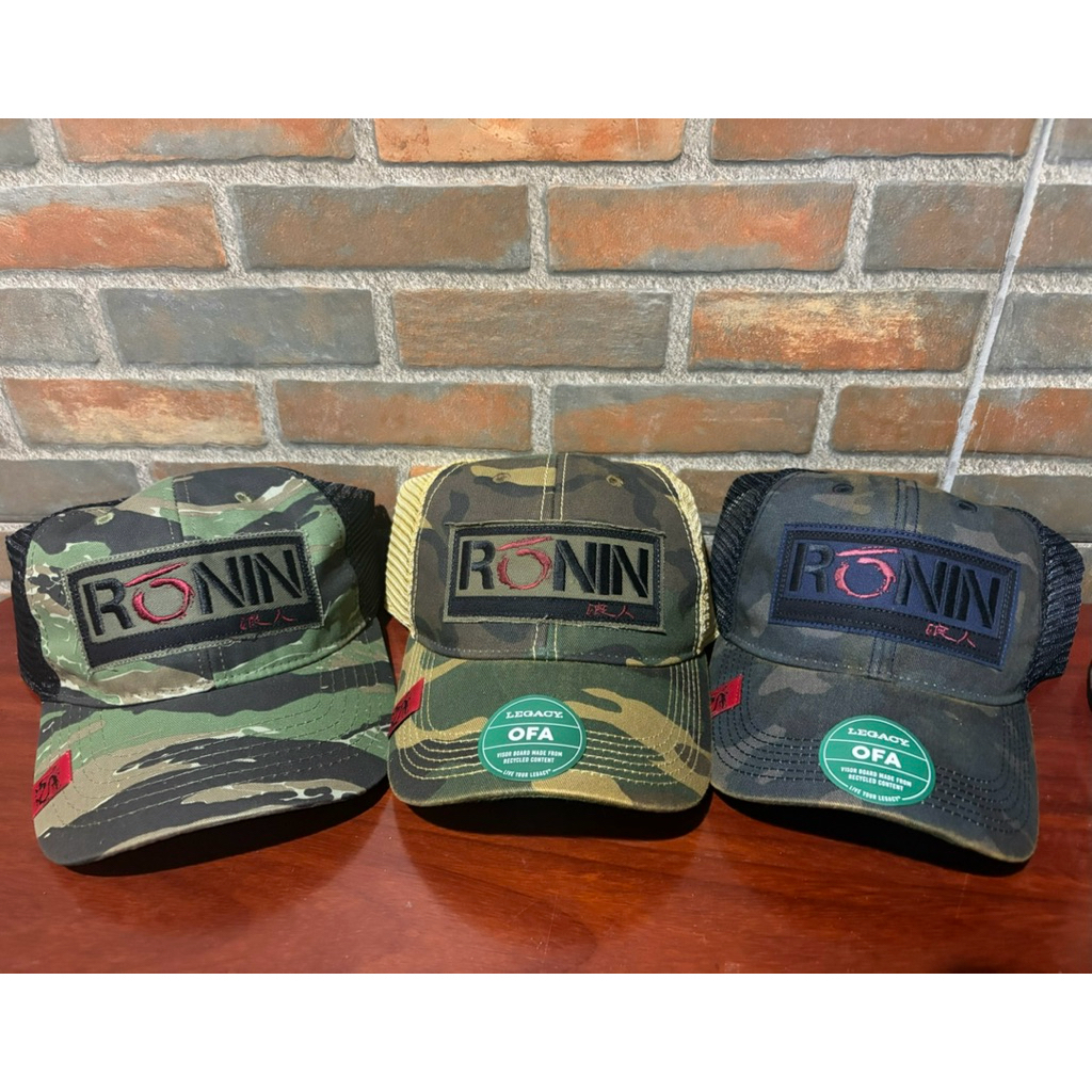 หมวก Ronin tactical USA พร้อมลายเซ็น Tu lamแท้