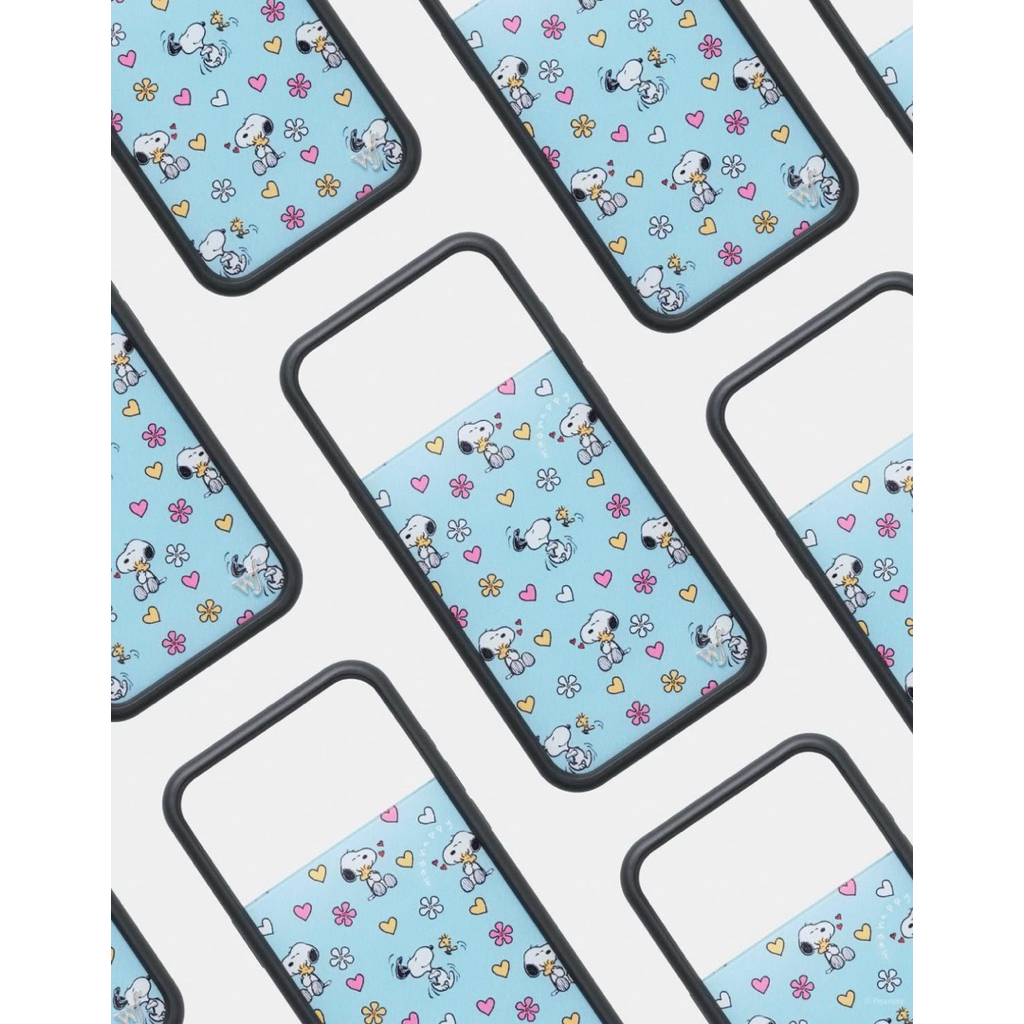 (•̀ᴗ•́) Pre-Order 🐶🩵 SNOOPY Colab x Wildflower cases 🇺🇸 ของแท้ 📪ส่งธรรมดา