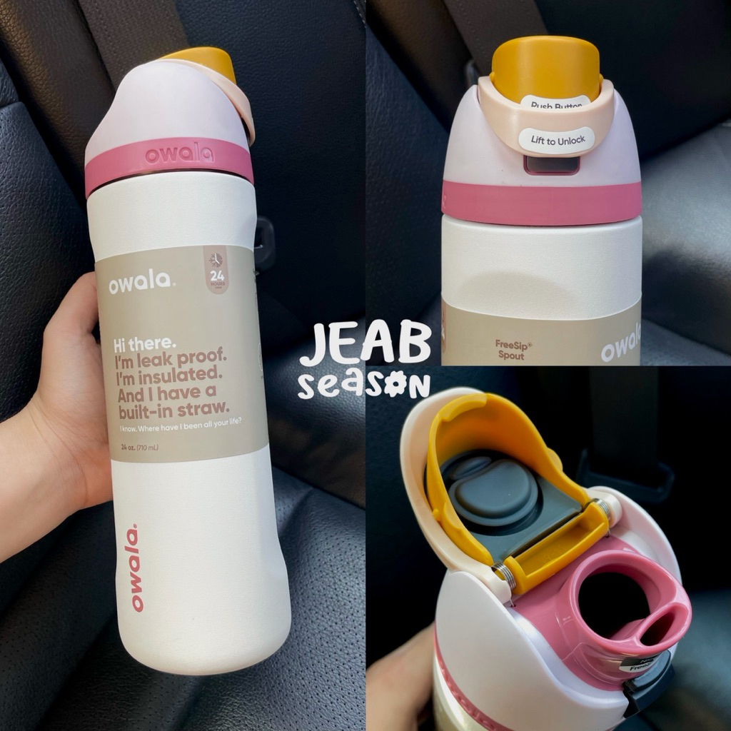 โอวาล่า ตระกร้านี้พร้อมส่ง ส่งด่วนได้ | Owala FreeSip อเมริกา 100% 🇺🇸 กระบอกน้ำ ขวดน้ำ Owala - รูปที่ 4