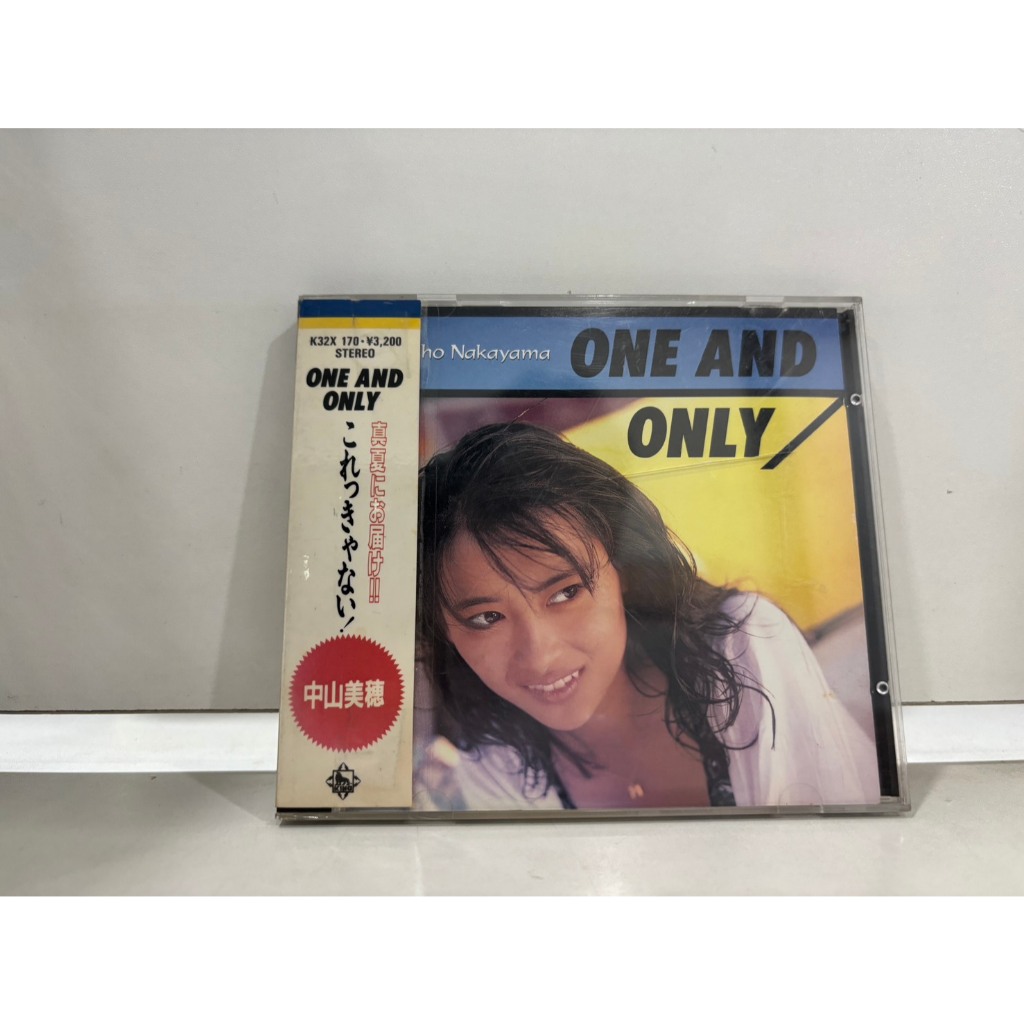 1 CD MUSIC  ซีดีเพลงสากล      ONE AND ONLY 中山美穂  (N5E152)