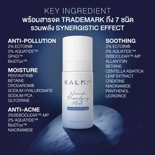 (1 แถม 1) 50ML KALM SKINCARE เซรั่มสเปรย์ Anti-Pollution Serum Mist