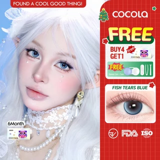【Buy 5 Get 1 Free】คอนแทคเลนส์สีบลู/ดำ✨ ออกซิเจนสูง+เส้นผ่านศูนย์กลาง14.5mm ใส่สบาย+ออกซิเจนสูง #COCOLALens HC799-3