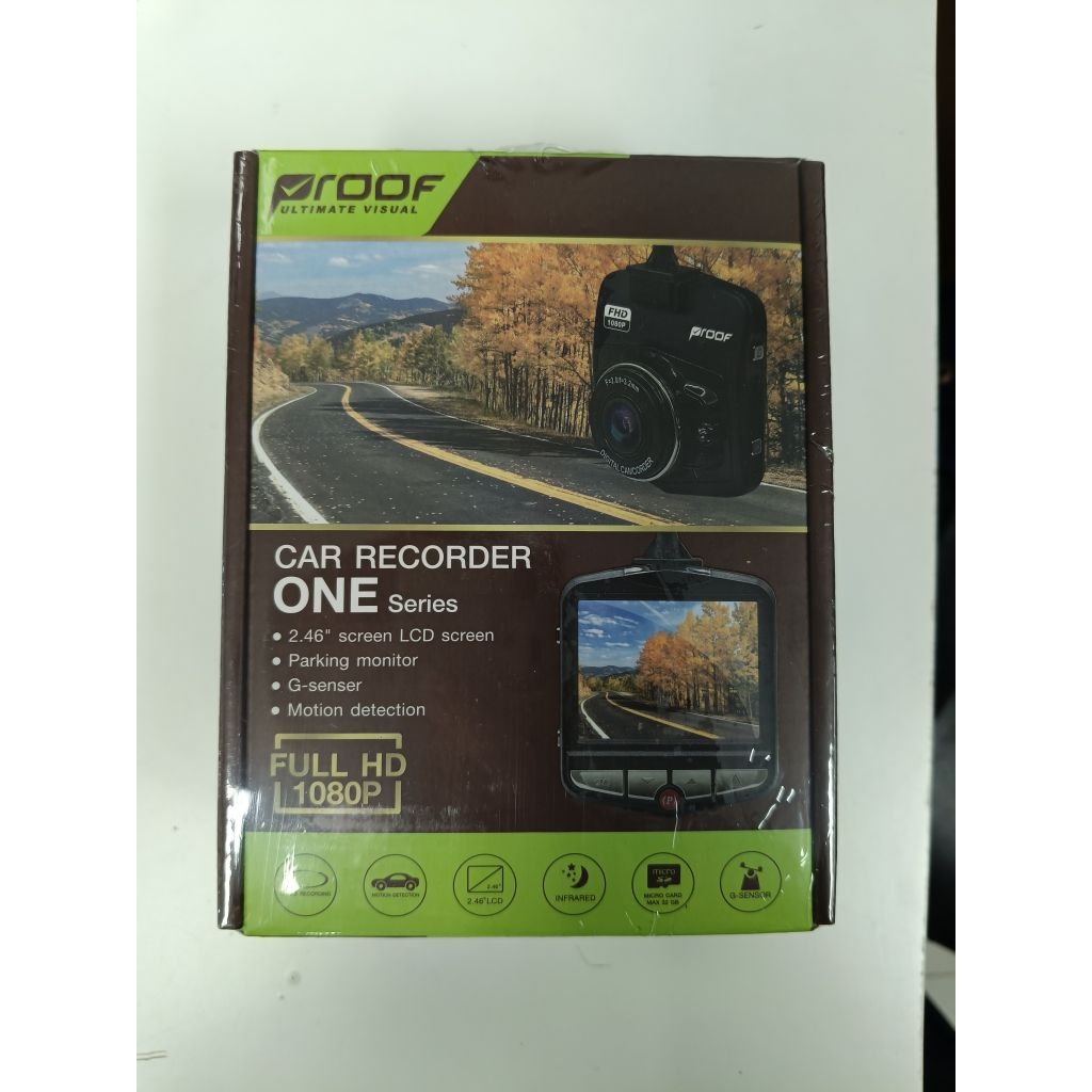 PROOF กล้องติดรถยนต์ CAR RECORDER FULL HD 1080P