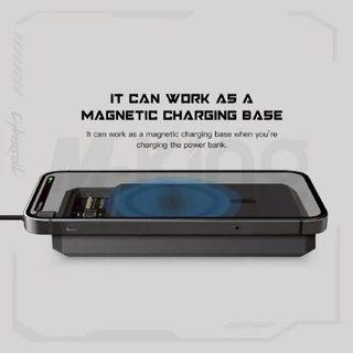 [พร้อมส่ง ส่งด่วน] Orsen Eloop EW55 แบตสำรอง ชาร์จไร้สาย 20000mAh PD 20W Magnetic PowerBank