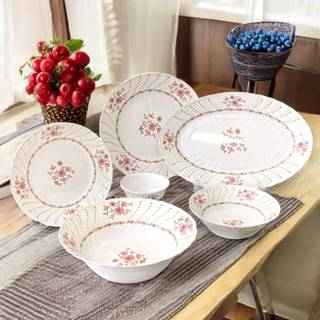 จานและชามเมลามีน ลาย Mandy (แมนดี้) แบรนด์ ศรีไทยซุปเปอร์แวร…