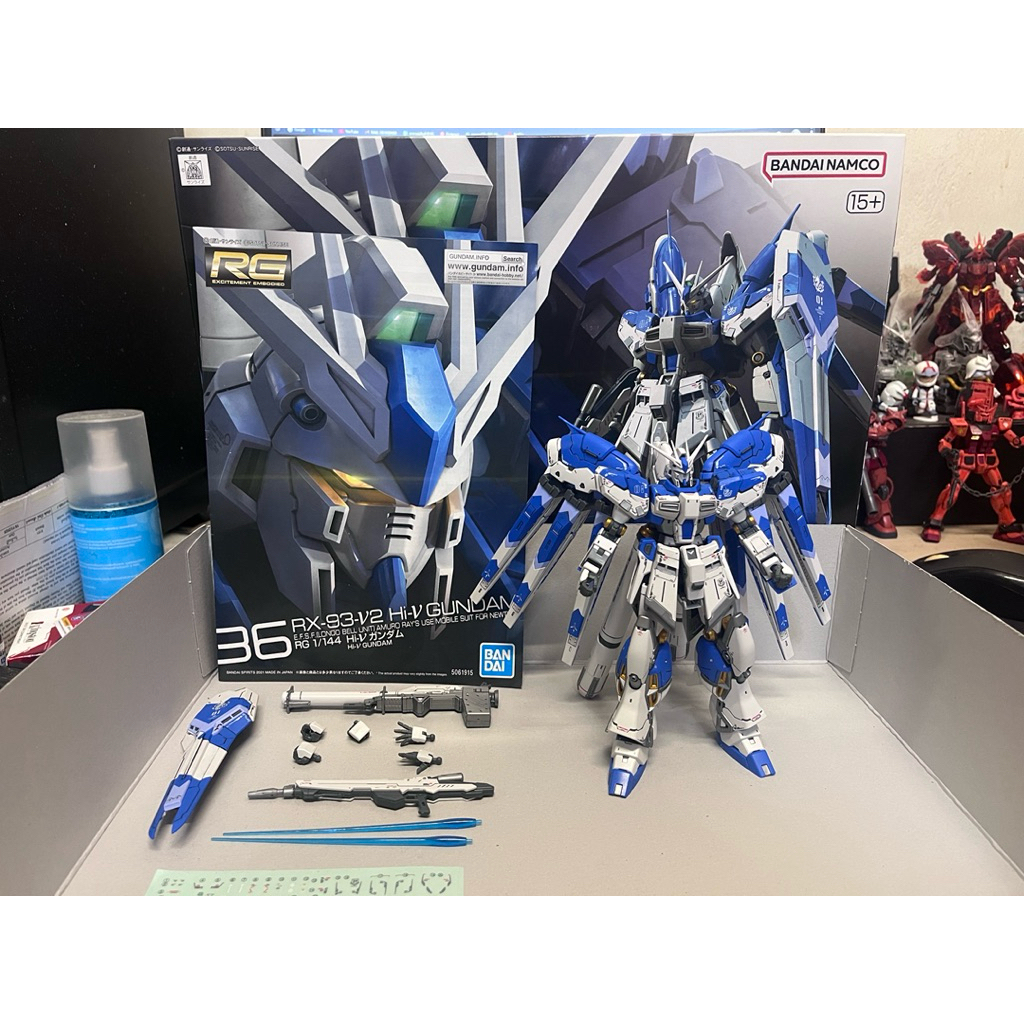 ✅พร้อมส่ง✅  มือ2 RG HI NU Gundam (อ่านรายละเอียดก่อนสั่ง)