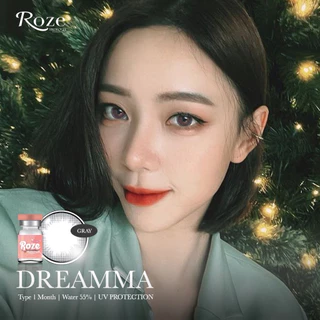 คอนแทคเลนส์ Roze ค่าอมน้ำ55% Dreamma ตาโต