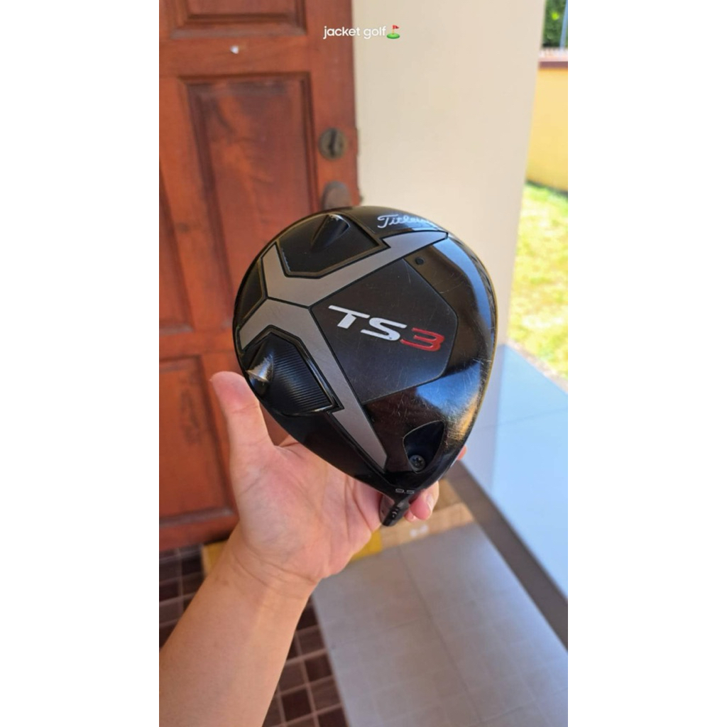 ไม้กอล์ฟ มือสองสภาพดี หัวไดรเวอร์ Titleist TS3 Loft 9.5' TS3