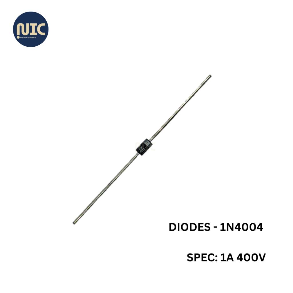 1Pcs - 1N4004 SILICON RECTIFIER DIODES