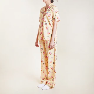 PAUL FRANK ชุดนอนกางเกงขายาวใส่ได้ทั้งชายและหญิง SWEETIE DONUT PANTS SET