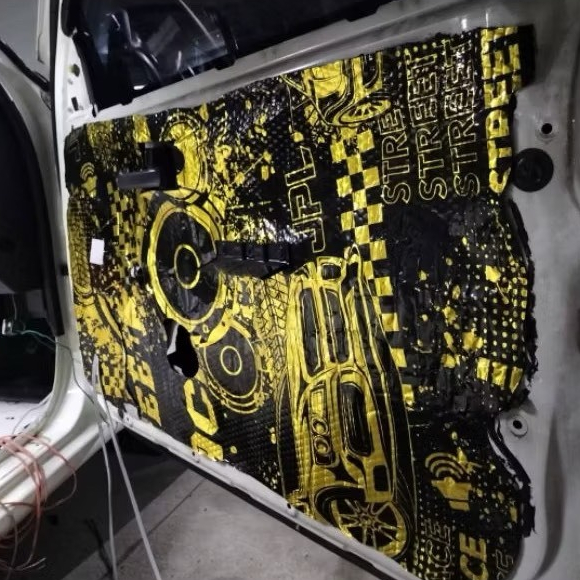 แผ่นแดมป์ฟอย JPL damping รถยนต์​ ไร้กลิ่น​ (((ยกลัง6แผ่น)))​ ราคาถูกลง 60x100​เซนหนา2มิล - รูปที่ 3