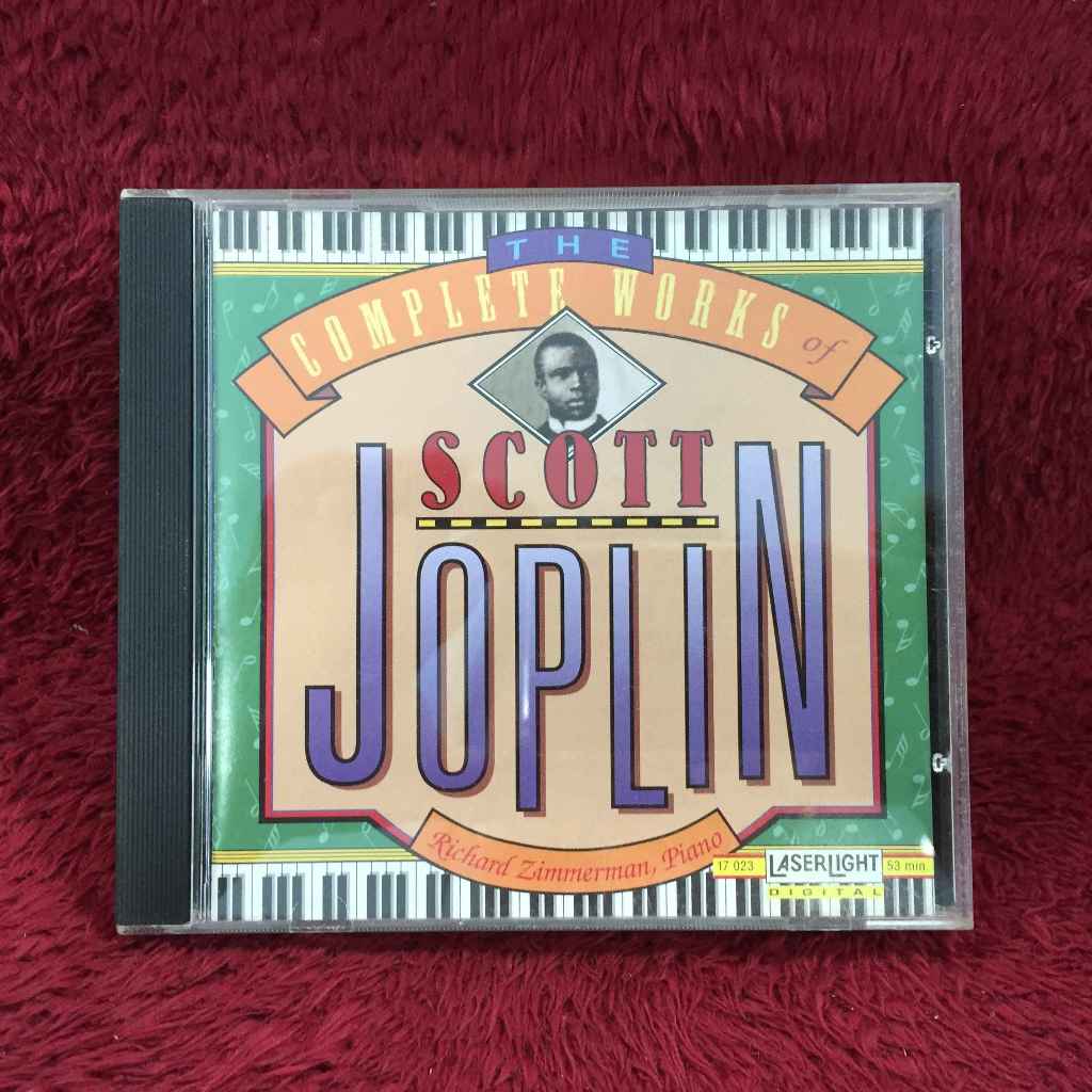 CD Richard Zimmerman, Scott Joplin – The Complete Works of Scott Joplin (3) สภาพตามรูปปก EA53-120