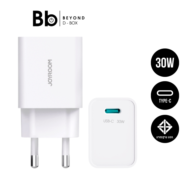 อะแดปเตอร์ JOYROOM JR-TF2 PD 30W Fast Charger by BB Beyond D-Box
