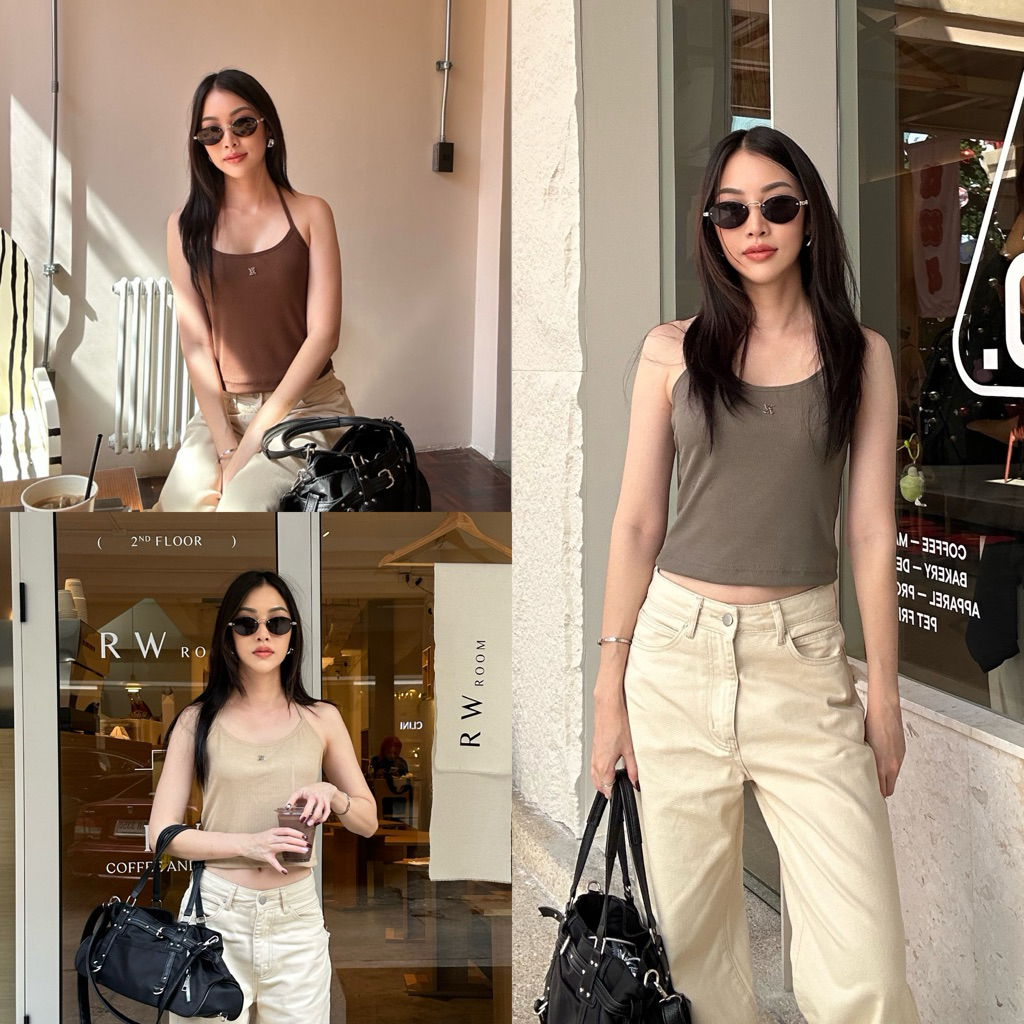 SIMPLY.VYBES - GIGI HALTER TOP ผ้าดีมาก