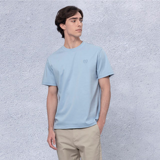GIORDANO เสื้อยืดผู้ชาย Men's Slim Cotton Tee 01025802