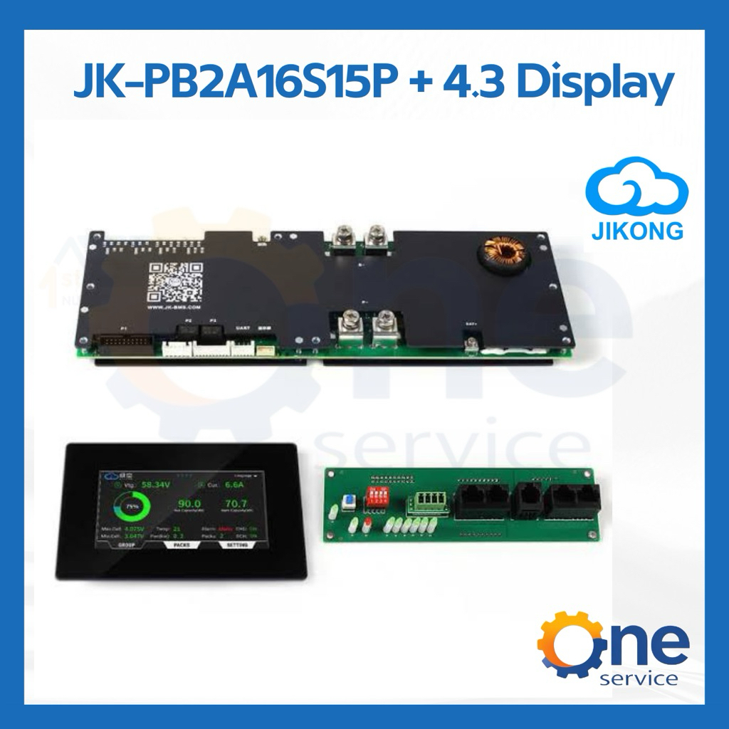 สมาร์ท BMS JK-PB2A16S15P Active Balance สําหรับ 8S-16S Li-Ion/Lifepo4/LTO แบตเตอรี่ 60A พร้อมบลูทูธ 