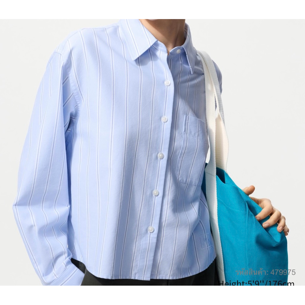 ส่งต่อ uniqlo เสื้อเชิ้ต JWA (size s)