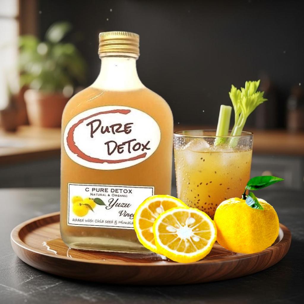C Pure Detox เครื่องดื่มดีท็อกซ์ "ยูซุ"🍋 / C Pure Detox drink "YUZU"