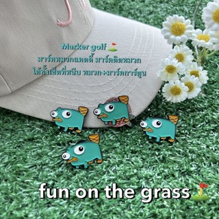 มาร์คติดหมวกตุ่นปากเป็ดหน้ารักเกินต้านได้พร้อมแม่เหล็กติดหมว…