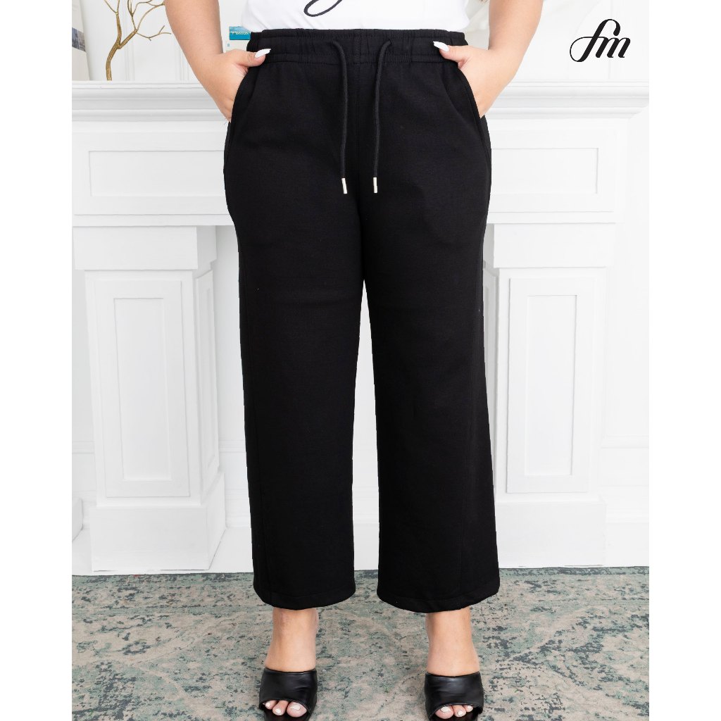 FAMOUS กางเกงวอร์มสีพื้น 797 #FMBL-FK2802 - รูปที่ 2