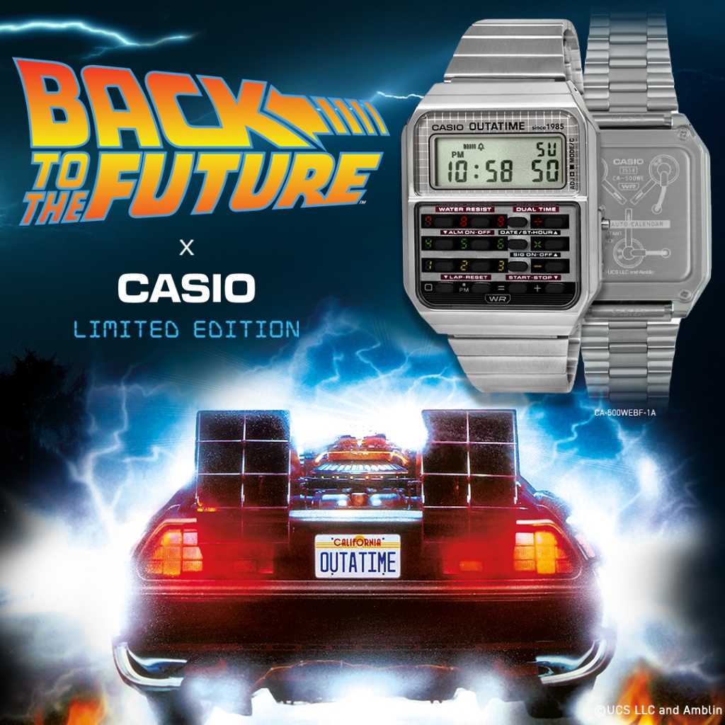 [พร้อมส่ง]Casio Vintage CA-500WEBF-1A, CA-500WEBF-1, CA-500WEBF, CA-500  Back To The Future ครบรอบ 4
