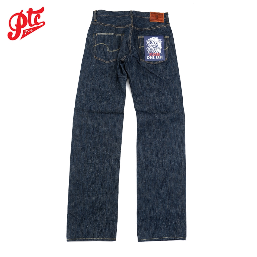 กางเกงยีนส์ ONI DENIM ONI-270-KASE 16oz Natural Indigo New Regular Straight - รูปที่ 4