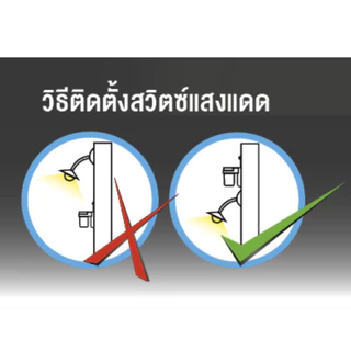 BEC สวิทช์แสงแดด Photo Switch 10A IP44 เปิดปิดไฟอัตโนมัติตามแสง รุ่น PSB 0-10A