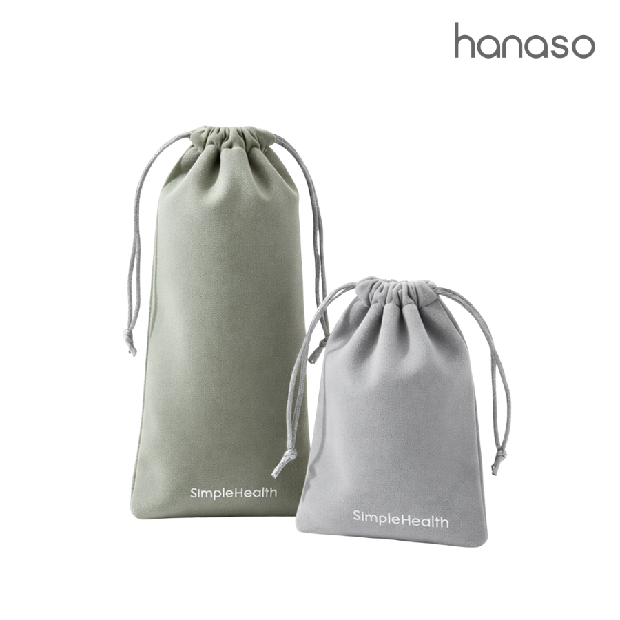 Hanaso ถุงผ้ากำมะหยี่ ถุงหูรูด Velvet Bag ถุงเก็บเครื่องประดับ ถุงใส่ของใช้ส่วนตัว ถุงพกพา