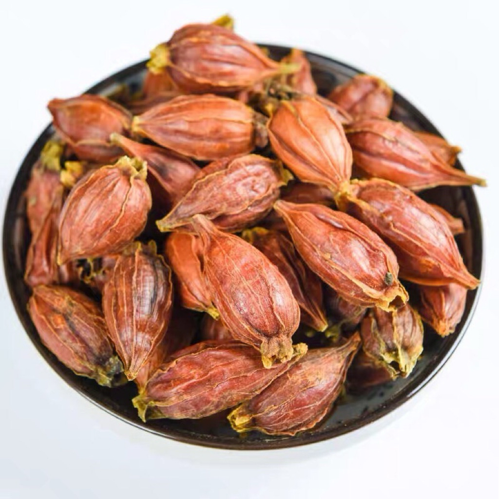 เม็ดพุดจีน หรือ กีจี้ พร้อมส่ง ( 栀子 ) มี100g&500g เม็ดพุดมีสีเหลืองจากธรรมชาติ ใช้สำหรับใส่อาหาร เครื่องดื่ม อาหารแห้ง