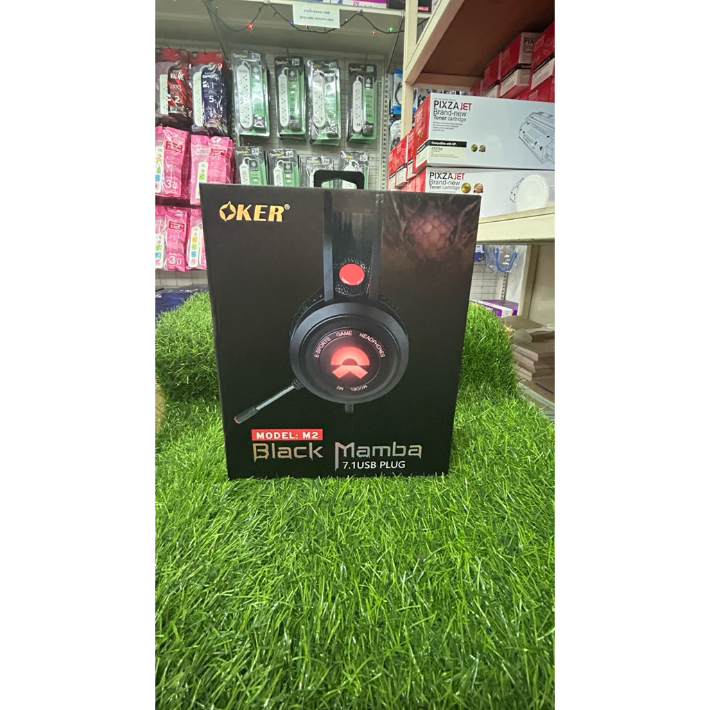 หูฟัง oker mamba 7.1 usb plug ยี่ห้อoker