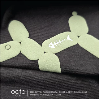 เสื้อยืด octoTOKYO ลาย My Fish | คอกลม แขนสั้น ผ้า Cotton 100% ใส่สบาย