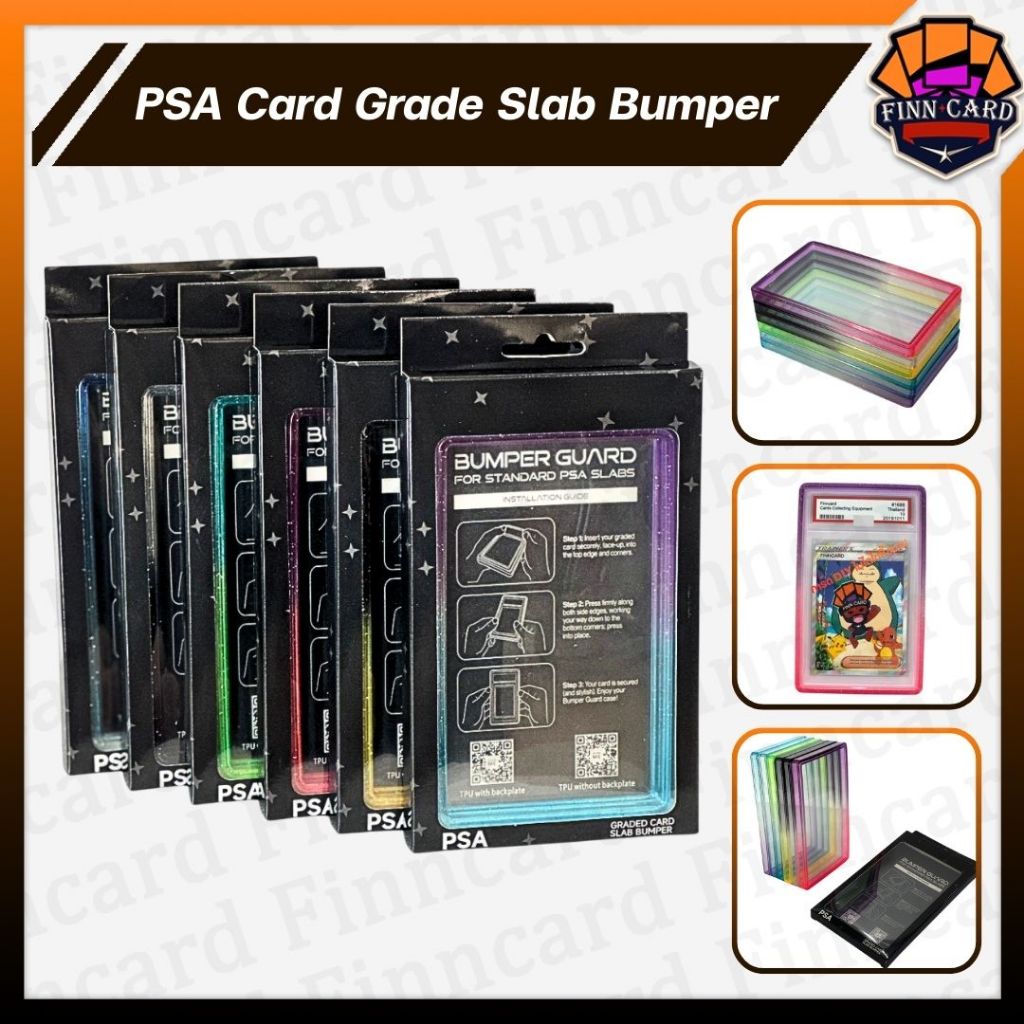 Psa Card Grade Slab Bumper เคสซิลิโคนสำหรับใส่การ์ดเกรด PSA Case