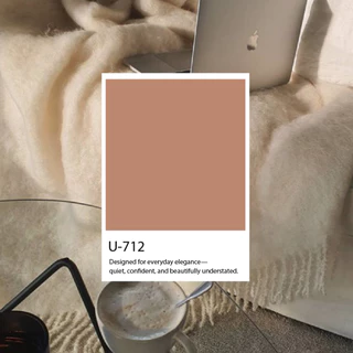 สีทาเล็บกึ่งเจล U-DELI U-712 (ไม่อบ) Vegan Nail-polish ไร้กลิ่นฉุน16ml สีไซรัป ชมพูธรรมชาติ