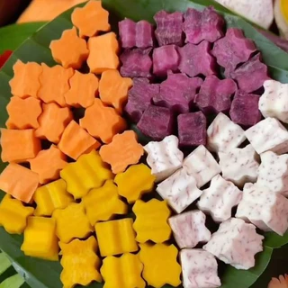 Oishi-Fresh🥜🍠เฮลท์ตี้ เซต มันหวาน 3 สี ถั่ว กล้วย ฟักทอง เผือก ข้าวโพด ปลอดสารพิษ สด ใหม่ ใยอาหารสูง เคลมได้ 1-2 วัน