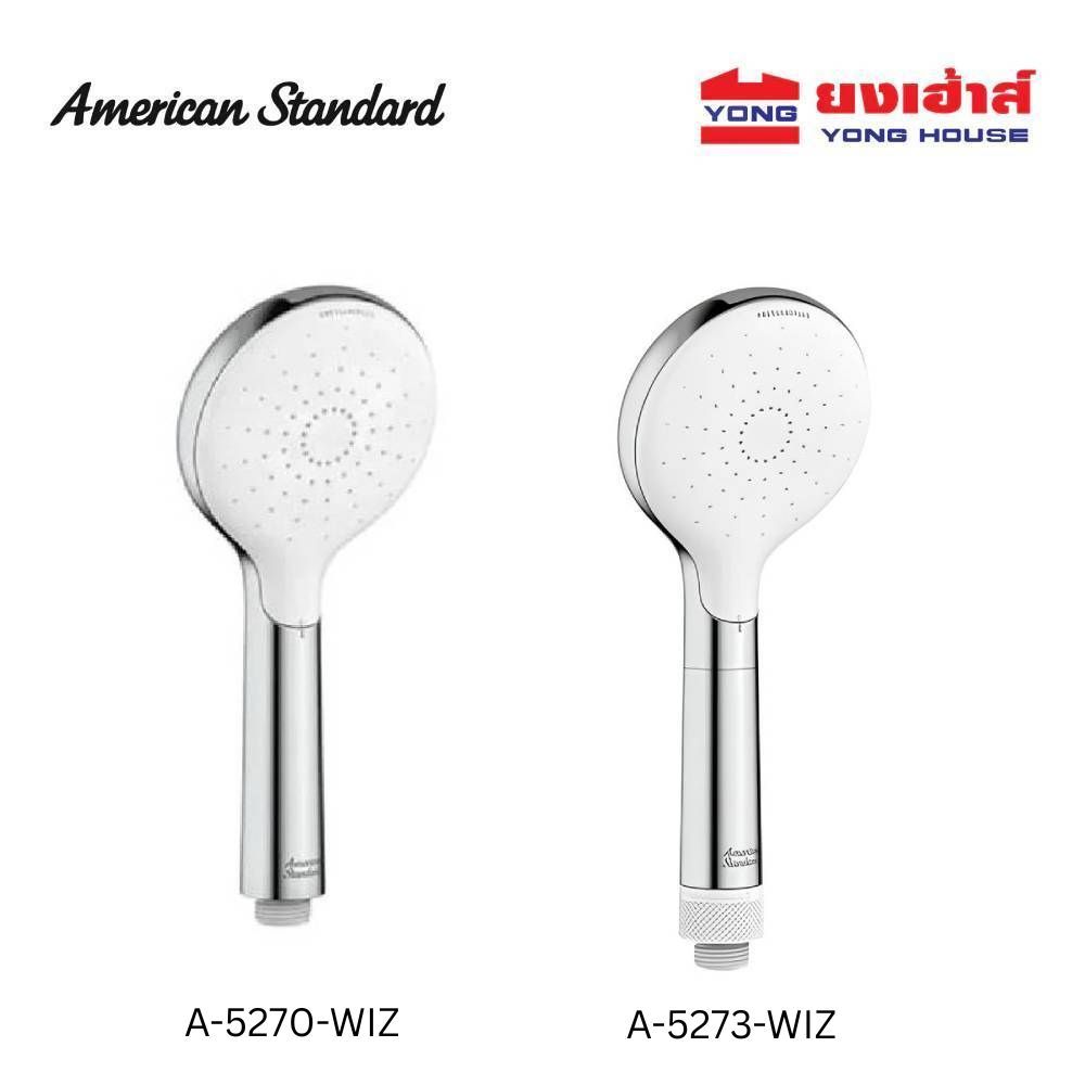 American Standard ชุดฝักบัวสายอ่อน รุ่น WizFlo | A-5270-WIZ,  รุ่น WizFlo Duo Flex | A-5273-WIZ