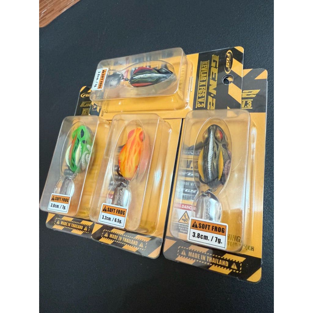 กบยางGen’2 รุ่นV3 3.2เซน 6.5กรัม กบยางEZ