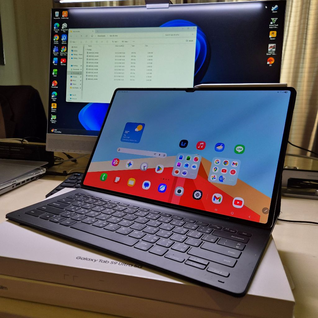 Samsung galaxy tab s9 ultra (12+256GB) Graphite (5G)มือสอง