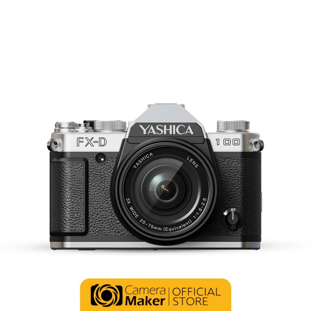 กล้อง YASHICA FX-D 100 DIGITAL FILM SIMULATION CAMERA