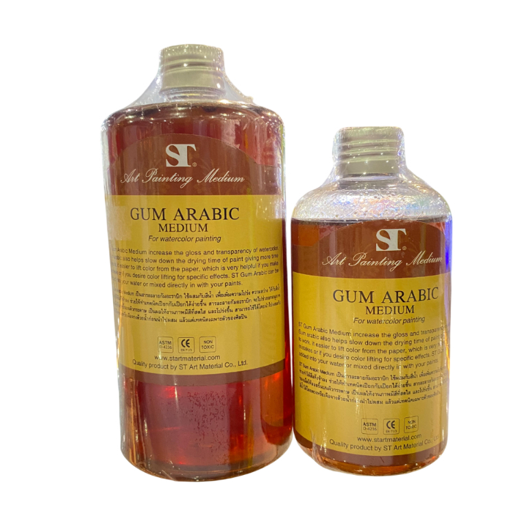 (KTS) ST GUM ARABIC MEDIUM (สื่อผสมสีน้ำ) เลือกขนาดได้ !!!  (บรรจุ 1 ขวด)
