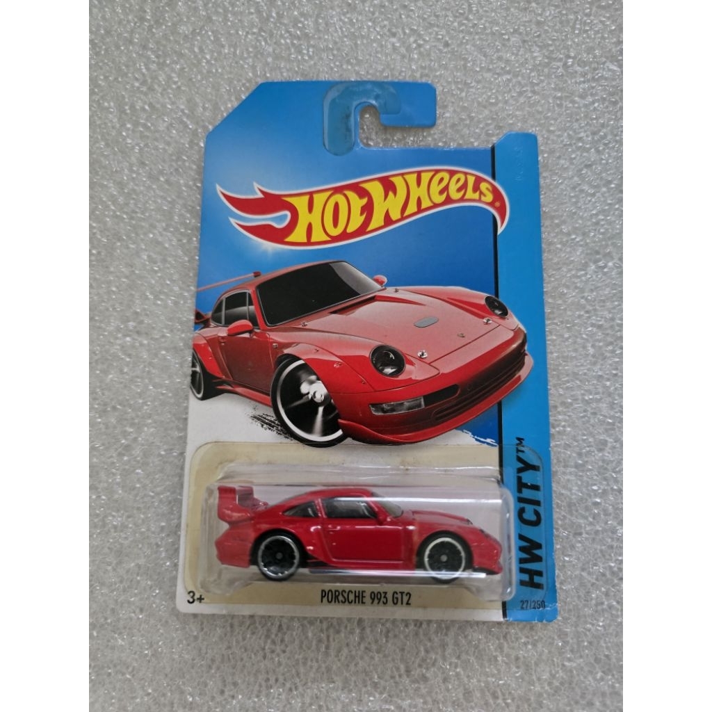 Hotwheels porsche 993 gt2 แพ็คยับ