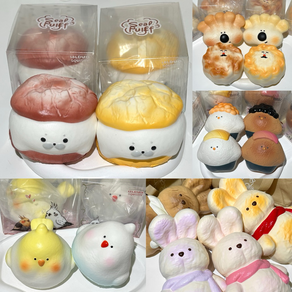 พร้อมส่ง‼️สกุชชี่แท้ ‘ LBLD ‘💖🤡🐱น่ารักเนื้อดี กลิ่นหอม 📍ดูรายละเอียดในคลิปรีวิวก่อนกด📍 | sss store