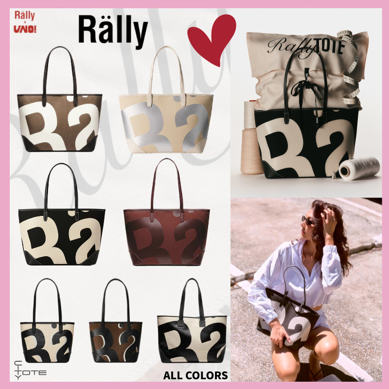 กระเป๋า Rally City Tote Bag ใหม่✨ ของแท้100% | กระเป๋าถือ กระRally Movement Rally x UNO City Tote