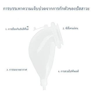 ชุดถุงครอบปัสสาวะ แบบคาดเอว ประหยัดแพมเพิส ชาย-หญิง แทนผ้าอ้อมผู้ใหญ่ บรรจุได้ 2000ml ชุดอำนวยความสะดวกผู้ป่วยติดเตียง