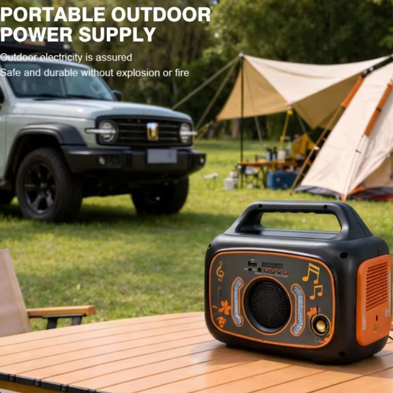 เครื่องสำรองไฟพกพา พร้อมลำโพง รุ่น QY-LY-300 ความจุแบตเตอรี่ 15000mAh รับประกันสินค้า 1 ปีเต็ม