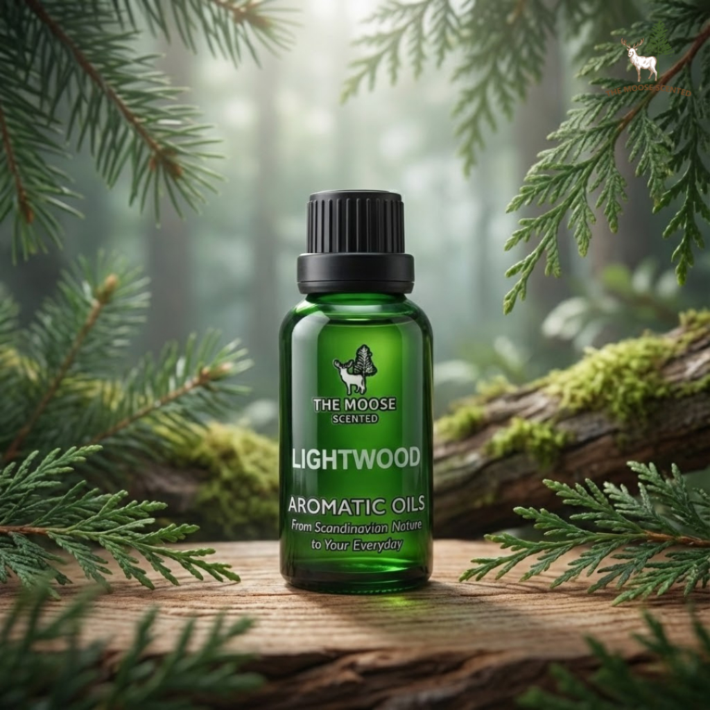 น้ำมันหอม กลิ่น Light Wood หอมสะอาด กลิ่นป่า และไม้สแกนดิเนเวีย ขนาด 30ml