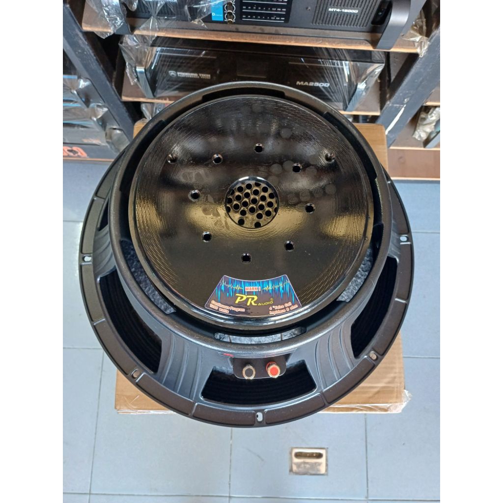 ดอกลำโพง18นิ้วโครงหล่อ PR Audio PR-18 แม่เหล็ก2ก้อน 220x40 วอยซ์4นิ้ว4ชั้น 1500W
