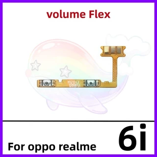 เข้ากันได้กับRealme 6i RMX2040 Power On Off Volume Ribbon Flex On Off Volume Button