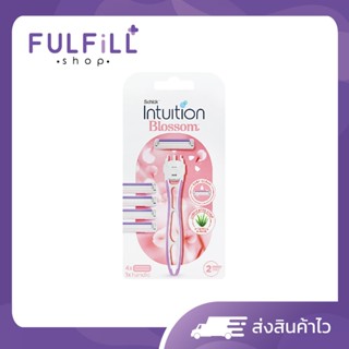 Schick Intuition Blossom 4Refills/1Handle ชิค อินทูอิชั่น บล…