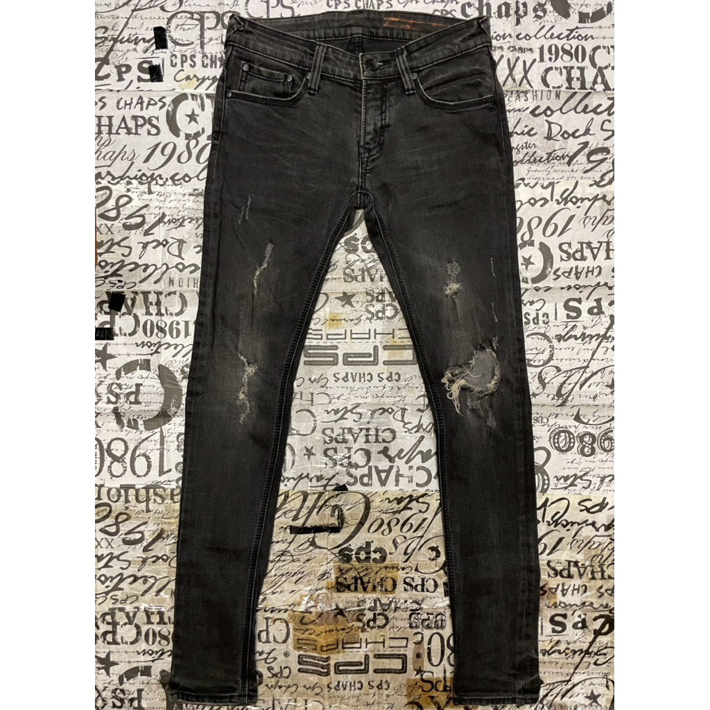CPS CHAPS BLACKLINE JEANS C094 SUPER SKINNY SIZE 29 รุ่นตำนานพี่ตูน Bodyslam ซีพีเอสแชปส์ยีนส์ กางเก